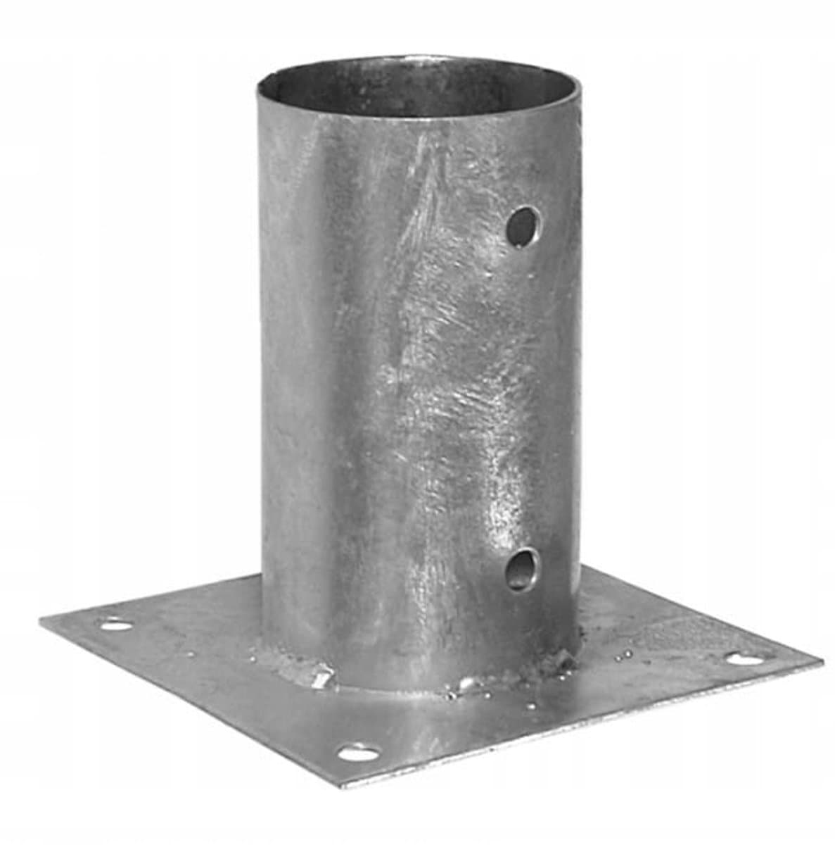Domax - Gegalvaniseerde Parasolbasis - 101x150x2mm - Schroefmontage - Staal — afbeelding 1