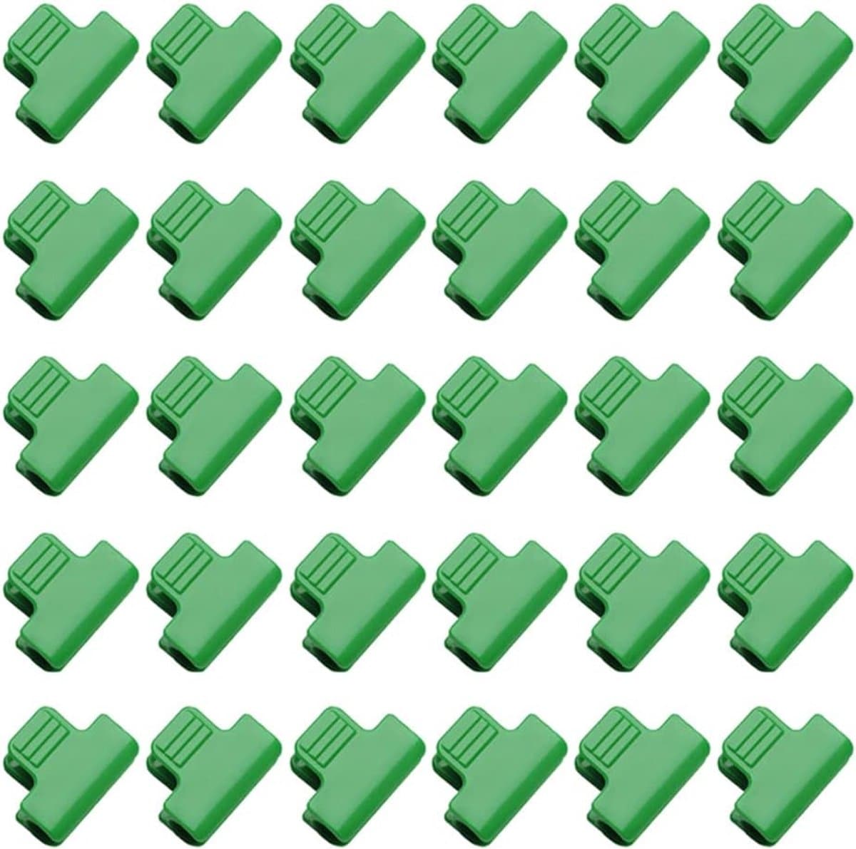 SnelShoppen - 11mm Tuinclips voor Kassen, Plant Clips, Foliebedekking, Tunnelboogclips, 30 Stuks van Duurzaam PP Plastic, Antislip en Sterk — afbeelding 1