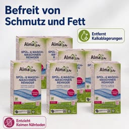 Vaatwasser reiniger, wasmachine reiniger, 6 x 200 g, vaatwasmachine reiniger — thumbnail 3