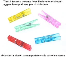 Inovra - Mini Kunststof Wasknijpers Set van 100 voor Foto's en Decoratie — thumbnail 4