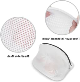 Waszak voor de Wasmachine - 2-delige Mesh Set voor Schoenen, Bescherming en Beschadiging Voorkomen — thumbnail 4