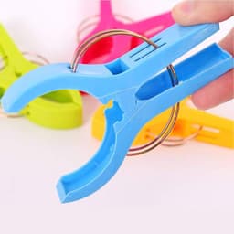 Grote wasknijpers voor het drogen van kleding, handdoeken en dekbedden - 8 stuks multifunctionele clips — thumbnail 5