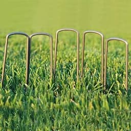 Dailygoods- Grondankers 50 Stuks - Roestvrij Staal - Gegalvaniseerd - Camping Haringen - Bevestigingshaken - 200 mm Lang - 40 mm Breed - Tuinnagels — thumbnail 5