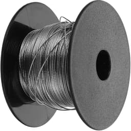 Waslijn Staalkabel - Drooglijn Draad - Buiten Kleding Drogen - Roestvrij Staal - 100 Meter - Zilver — thumbnail 1