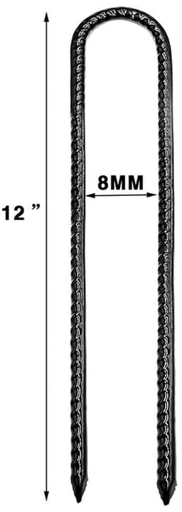 Dailygoods - 6 Stuks Verzinkte Grondankers voor Tent en Tuin — thumbnail 5