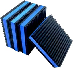 Wasmachine Dempers - Anti-slip Pads - Apparaten Stabiliseren - Vochtbestendig Ontwerp - 4 Stuks - Zwart — thumbnail 1