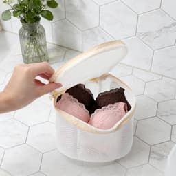 Set van 2 Premium Wasnetten voor Bh's en Ondergoed - Ideaal voor de Wasmachine, Beschermt Lingerie en Sokken met Rits — thumbnail 3
