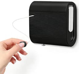 Clothesline, Retractable 4.2 m, New Design, Space Saving, Wall Mounting, Load Capacity 20 kg, for Bathroom, Laundry - ShopVlot — thumbnail 1