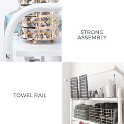 Rekken boven wasmachine - waterdichte opbergplank - multifunctioneel - bespaar ruimte met 3 planken - ShopVlot — thumbnail 4