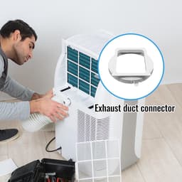 Koppelstuk Mobiele Airco Afvoerslang - Ø150mm - Conditioner Uitlaatslang Connector - Airconditioning-afvoerslangadapter - Afvoerslang adapter - Slangverlenging — thumbnail 5