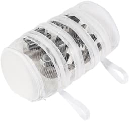 Schoenwaszak, schoenenzak voor wasmachine, herbruikbare schoenenzak, schoenennetten voor wasmachine met ritssluiting, beschermen schoenen tegen schade — thumbnail 1