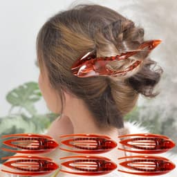 Grote Platte Haarclips Sets voor Dik Haar - Sterke Grip Klemmen — thumbnail 1