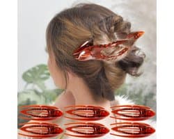 Grote Platte Haarclips Sets voor Dik Haar - Sterke Grip Klemmen