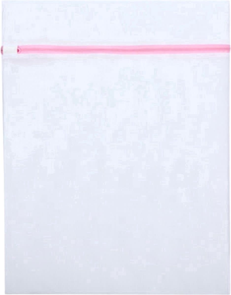 Waszak met rits - Wasnet - 40x30 cm - Bescherming delicate kleding - Jonyx — afbeelding 1