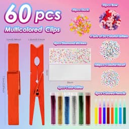 50 Houten Wasknijpers met Decoratieve Mini-Eenden voor Clips en Decoratie — thumbnail 5