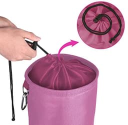 Grote Peg Bag met Sluitkoord en Hanghaak - Perfect voor Waskleding Pinnen en Organisatie — thumbnail 4