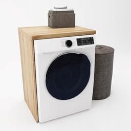 Moisture-Resistant Washing Machine and Drying Cabinet - Efficient Space-Saving Solution for Bathrooms — thumbnail 2