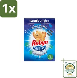 1 x Robijn Geurbuiltjes Intense 3 stuks per verpakking- Geur In Kast - Kledingkast - Frisheid Kleding - Langdurige Geur - Geurbuiltjes — thumbnail 1