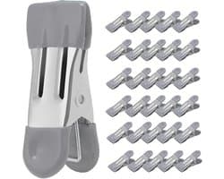 Heavy Duty Klemmen 30 Stuks - Metalen Waslijnclips met Rubbers voor Foto gemaakt — afbeelding 1