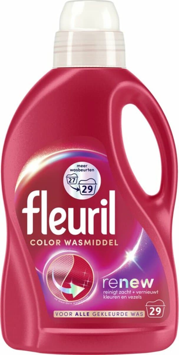 Fleuril Color Wasmiddel 29 wasbeurten - 1,305 liter — afbeelding 1