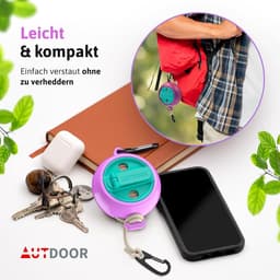 Uittrekbare Waslijn - 10 m - Voor Camping/Balkon - Pastelkleur - Robuust — thumbnail 2