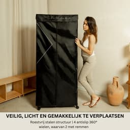 Elektrisch Droogrek - Wasrek Inklapbaar - — thumbnail 4