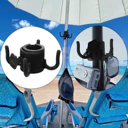 Bodemhuls voor parasol grondanker met handgrepen - 22-32 mm stangen - strand/zand/gazon/land — thumbnail 3