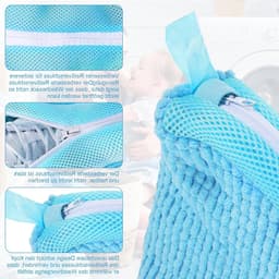 Waszak voor Schoenen - Lichtgewicht en Draagbaar, Herbruikbare Netzak voor Trainers, 39 x 25 x 9 cm, Ideaal voor Wassen en Bescherming van Schoenen — thumbnail 5