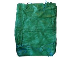 Netzakken - Raschel zakken - Producten Verpakken - Ademend Materiaal - 50 x 80 cm - Groen