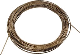 Waslijn met Kunststof Gecoate Kabel - 20 Meter Stalen Lijn voor Buiten, voor het Drogen van Wasgoed, Kleding, Doeken in de Tuin — thumbnail 4