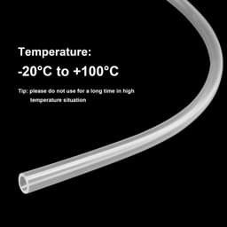 Dailygoods- Plastic Tube 2mm ID x 4mm OD - Flexibele PVC Slang - Voedselveilige PVC Buis - 4 Meter Lengte - Transparant - Schokbestendig — thumbnail 5