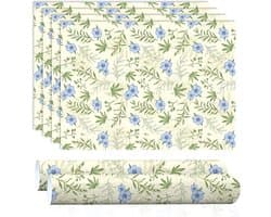Linnen geurpapier voor lades, geurend kastpapier voor kledingkasten en kasten, 6 vellen voor een frisse geur
