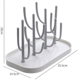 Dailygoods- Droogrek Duurzaam - Fles Droogrek - Accessoires Droger - Lichtgewicht - Verwijderbaar - Afmetingen 25,5x14,5x19 cm - Flesdroger — thumbnail 5