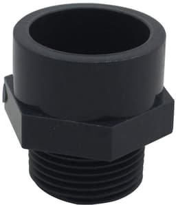 Dailygoods- PVC Punch 20/25/32/40/50/63/75/90/110 mm - PVC Male Draad - PVC Aansluiting - PVC Verbindingsstuk - Slangfitting - Binnen diameter 32 mm - Pvc Fitting — thumbnail 3