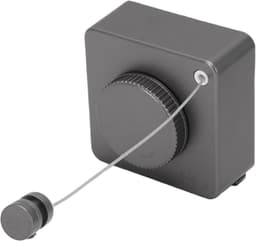 Intrekbare Waslijn - Waslijn Binnen Buiten - Ruimte Besparen - Niet Doorzakkend - 20 Kg Capaciteit - Grijs — thumbnail 1