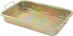 Gegalvaniseerde Olie Lekbak - Afvoercontainer Auto - Olie Verversen - Roestvrij Metaal - 500x380x95mm - Zilver — thumbnail 1
