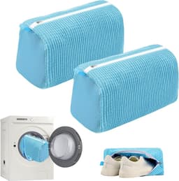 Set van 2 Waszakken voor Sneakers - Mesh Schoenbeschermers voor Wassen, Ideaal voor Sport- en Casualschoenen — thumbnail 1