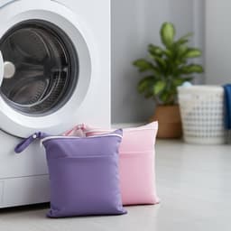 2 Stuks Waterdichte Opbergzakken, Herbruikbare Reiswaszak met Rits en Handvat voor Zwemkleding, Strandhanddoeken en Luiers, Ideaal voor Sport en Reizen — thumbnail 2