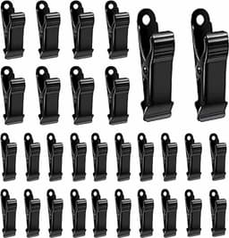 30 multifunctionele, antislip metalen klemmen, Geschikt voor het vastklemmen van foto's, kleding en knutselwerkjes. — thumbnail 1