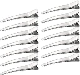 50 Stuks Zilveren Metalen Haarclips Alligator Spelden voor Kapsels en Knutselen — thumbnail 1