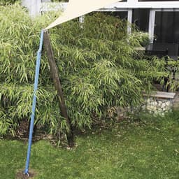 Grondanker - Grondharing Stormanker - Tenten Bevestigen - Verzinkt Metaal - 59 cm - Zilver — thumbnail 2