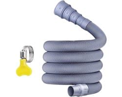 Afvoerslang Set - Inklapbare Slang - Camper Wasmachine - Anti Leksysteem - 3/4/5 Meter - Meerkleurig