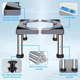Verstelbaar Onderstel voor Wasmachine en Apparaten (40-60 cm) — thumbnail 2