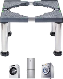 Verstelbare Wasmachine Sokkel - Geschikt voor Koelkast, Droger en Vriezer - Draagvermogen 300 kg — thumbnail 1