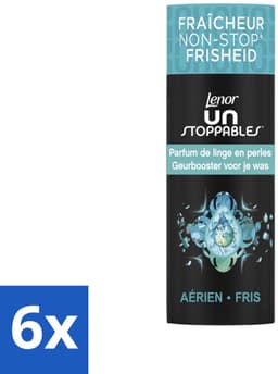 6 x Lenor Unstoppables - Geurbooster - Fris - 13 Wasbeurten - Lenor Unstoppables - Geurbooster - Wasverfrissers - Langdurige Geur - Frisse Geur — thumbnail 1