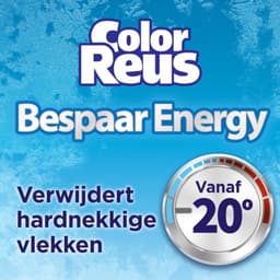 Color Reus - Waspoeder - Gekleurde Was - 65 Wasbeurten - 1 stuk — thumbnail 2