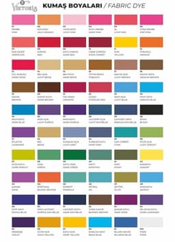 Textielverf voor Kleding - Wasmachinebestendig, 59 Kleuren, 10g Voor 200g Stof — thumbnail 2