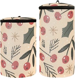 Schoen Wasmachine Tassen - Sneaker Waszakken - Schoenen Wassen - Honingraat Gaasstof - 2 stuks - Bloemen Patroon — thumbnail 1
