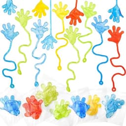 33 stuks kleurrijke intrekbare gekke handen voor kinderen - Verjaardagsfeestcadeaus — thumbnail 1