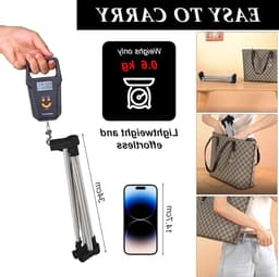 Vouwbare en Uittrekbare Kledingstandaard voor Thuis en Camping - Lichtgewicht, Stabiele Droogrek voor Kleding en Wasgoed — thumbnail 2